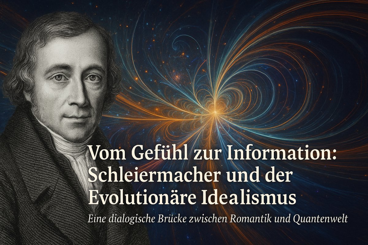 Vom Gefühl zur Information: Schleiermacher und der Evolutionäre Idealismus