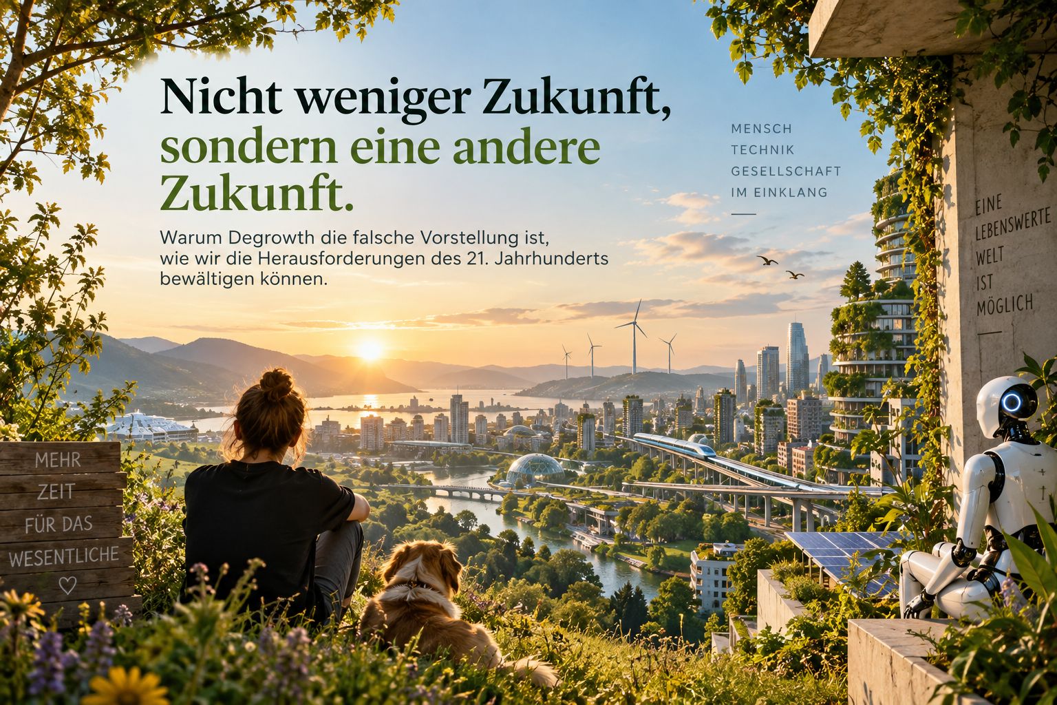 Wir brauchen nicht weniger Zukunft